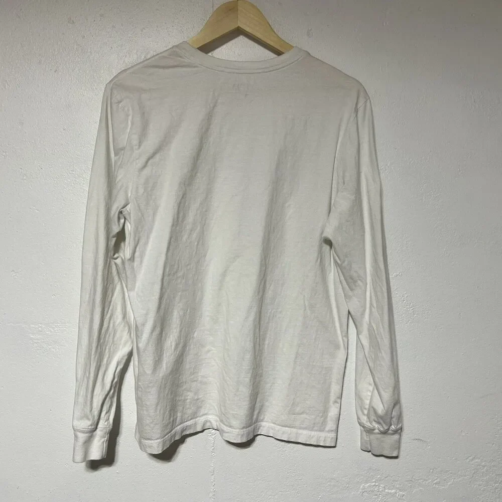 Air Jordan Jumpman Flight White Mens/Womens Long Sleeve T-Shirt Size Medium - Picture 3 of 10